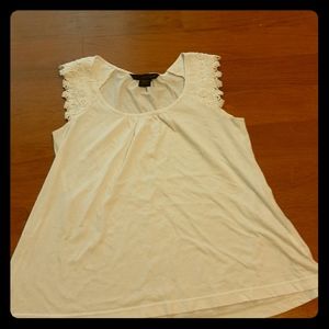 A cute white tank top